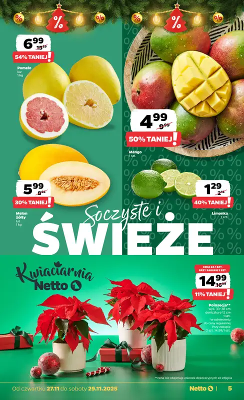 Netto - gazetka promocyjna Gazetka Spożywcza od czwartku 27.11 do soboty 29.11 - strona 5
