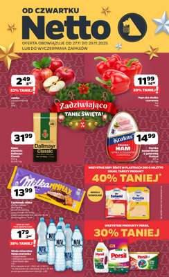 Netto - gazetka promocyjna Gazetka Spożywcza od czwartku 27.11 do soboty 29.11