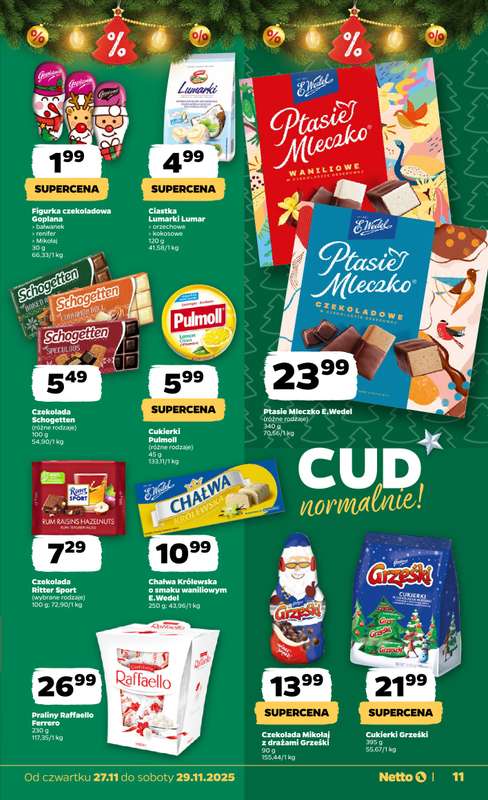 Netto - gazetka promocyjna Gazetka Spożywcza od czwartku 27.11 do soboty 29.11 - strona 11