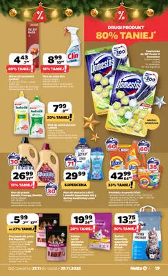 Netto - gazetka promocyjna Gazetka Spożywcza od czwartku 27.11 do soboty 29.11 - strona 19
