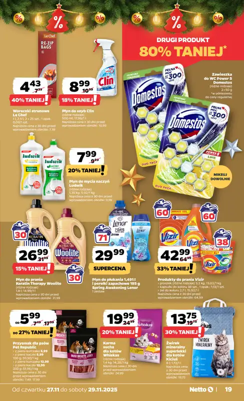Netto - gazetka promocyjna Gazetka Spożywcza od czwartku 27.11 do soboty 29.11 - strona 19