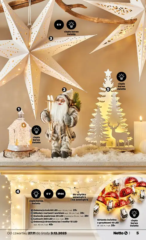 Netto - gazetka promocyjna Gazetka Non Food od czwartku 27.11 do środy 03.12 - strona 5