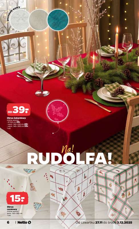 Netto - gazetka promocyjna Gazetka Non Food od czwartku 27.11 do środy 03.12 - strona 6