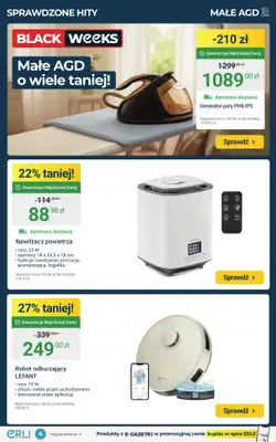 Erli - gazetka promocyjna Black Weeks – Elektronika i Małe AGD – BESTSELLERY tygodnia! od poniedziałku 24.11 do niedzieli 30.11 - strona 4