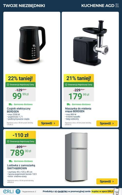 Erli - gazetka promocyjna Black Weeks – Elektronika i Małe AGD – BESTSELLERY tygodnia! od poniedziałku 24.11 do niedzieli 30.11 - strona 7