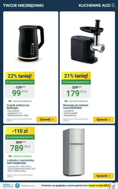 Erli - gazetka promocyjna Black Weeks – Elektronika i Małe AGD – BESTSELLERY tygodnia! od poniedziałku 24.11 do niedzieli 30.11 - strona 7