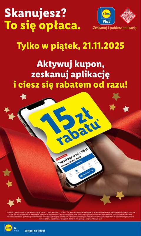 Lidl - gazetka promocyjna Oferta od czwartku od czwartku 20.11 do soboty 22.11 - strona 6