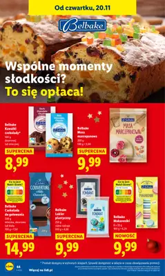 Lidl - gazetka promocyjna Oferta od czwartku od czwartku 20.11 do soboty 22.11 - strona 48