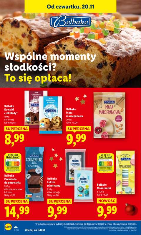 Lidl - gazetka promocyjna Oferta od czwartku od czwartku 20.11 do soboty 22.11 - strona 48