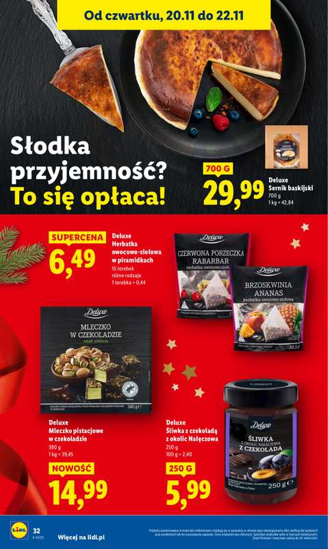 Lidl - gazetka promocyjna Oferta od czwartku od czwartku 20.11 do soboty 22.11 - strona 34