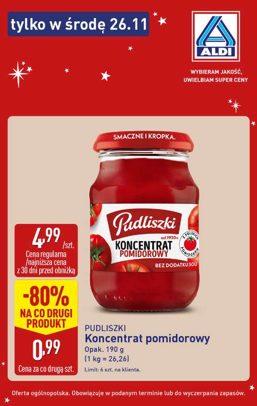 Aldi - gazetka promocyjna Super oferty na środę! od środy 26.11 do środy 26.11 - strona 5