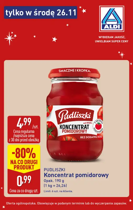 Aldi - gazetka promocyjna Super oferty na środę! od środy 26.11 do środy 26.11 - strona 5
