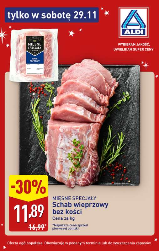 Aldi - gazetka promocyjna Super oferty na sobotę! od soboty 29.11 do soboty 29.11 - strona 4