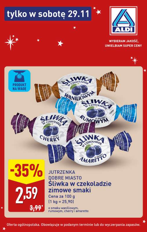Aldi - gazetka promocyjna Super oferty na sobotę! od soboty 29.11 do soboty 29.11 - strona 7