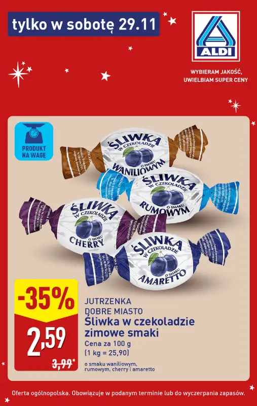 Aldi - gazetka promocyjna Super oferty na sobotę! od soboty 29.11 do soboty 29.11 - strona 7