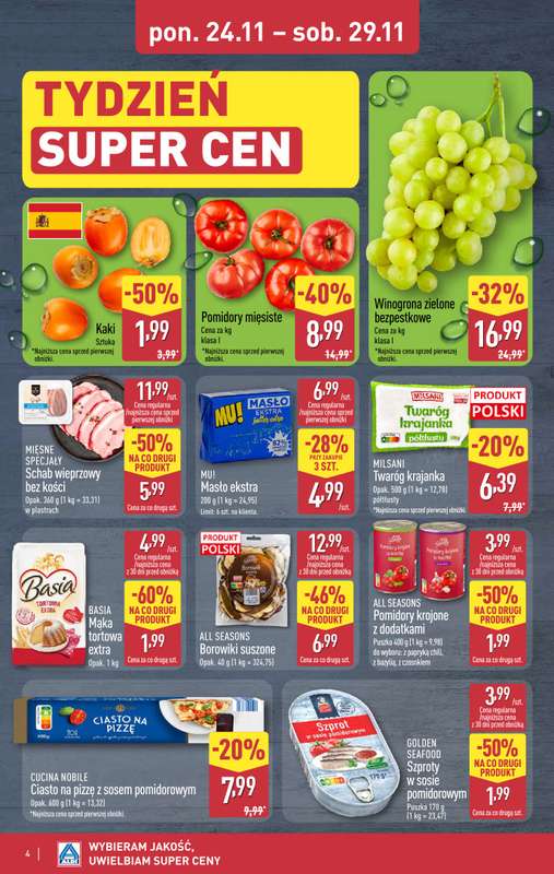 Aldi - gazetka promocyjna Weekend super cen w Aldi! od czwartku 27.11 do soboty 29.11 - strona 4