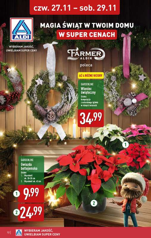 Aldi - gazetka promocyjna Weekend super cen w Aldi! od czwartku 27.11 do soboty 29.11 - strona 12
