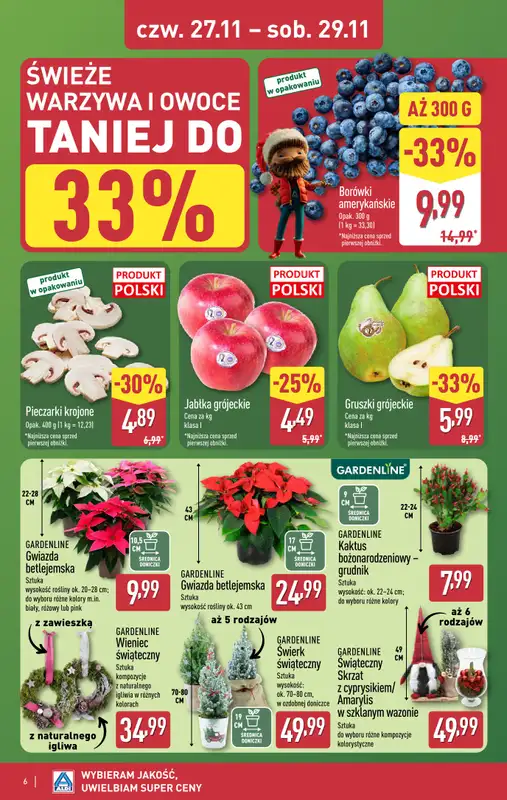 Aldi - gazetka promocyjna Weekend super cen w Aldi! od czwartku 27.11 do soboty 29.11 - strona 6