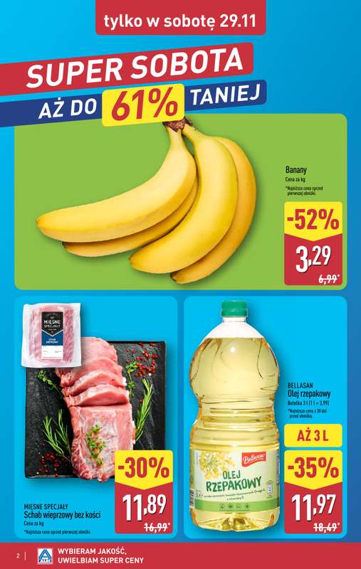 Aldi - gazetka promocyjna Weekend super cen w Aldi! od czwartku 27.11 do soboty 29.11 - strona 2