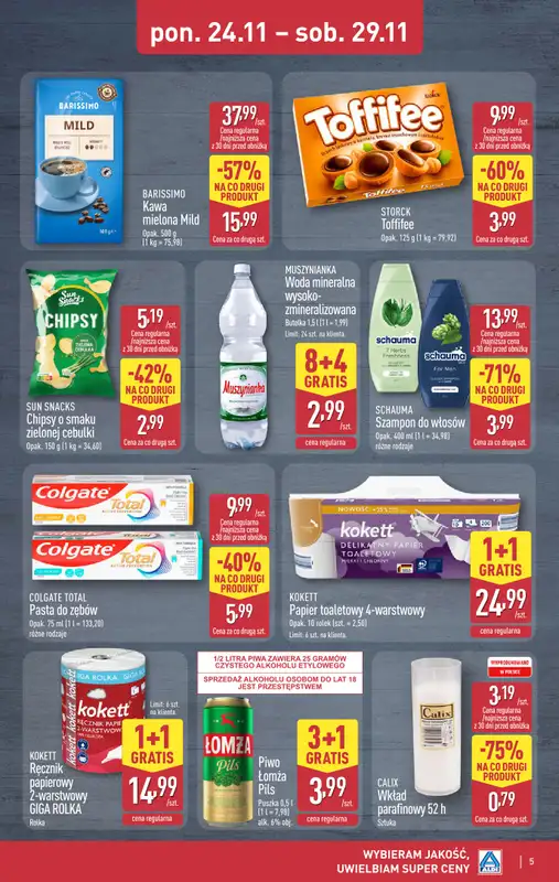 Aldi - gazetka promocyjna Weekend super cen w Aldi! od czwartku 27.11 do soboty 29.11 - strona 5