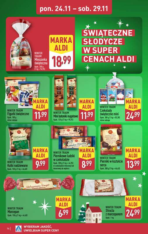 Aldi - gazetka promocyjna Weekend super cen w Aldi! od czwartku 27.11 do soboty 29.11 - strona 14