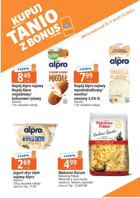 Leclerc - gazetka promocyjna Oferta E.Leclerc I Bonus skanujesz, kasę zyskujesz od wtorku 25.11 do niedzieli 07.12 - strona 4