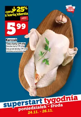 TOPAZ - gazetka promocyjna Superstart tygodnia od poniedziałku od poniedziałku 24.11 do środy 26.11 - strona 3