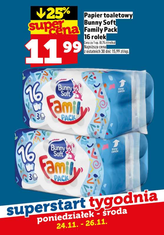 TOPAZ - gazetka promocyjna Superstart tygodnia od poniedziałku od poniedziałku 24.11 do środy 26.11 - strona 7