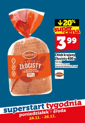 TOPAZ - gazetka promocyjna Superstart tygodnia od poniedziałku od poniedziałku 24.11 do środy 26.11 - strona 5