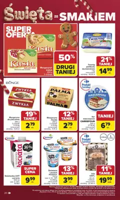 Carrefour - gazetka promocyjna Gazetka Carrefour od poniedziałku od poniedziałku 24.11 do soboty 29.11 - strona 28