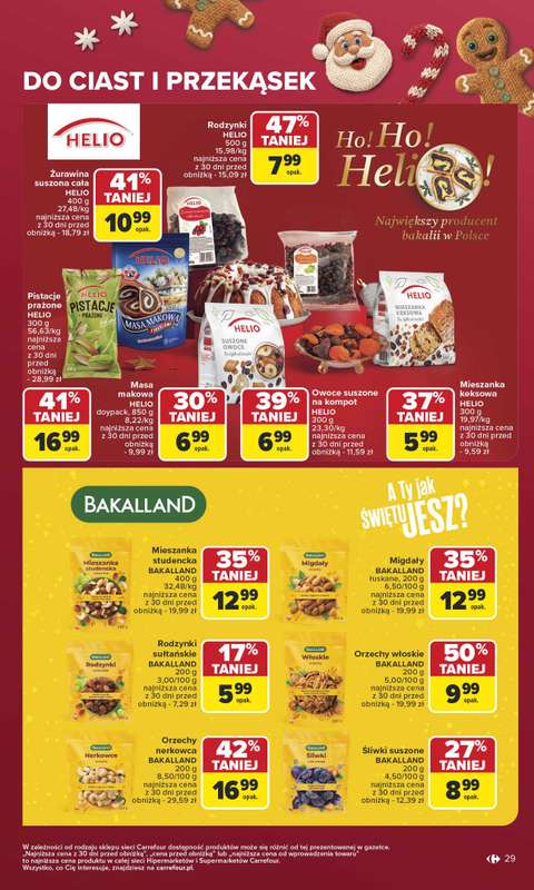 Carrefour - gazetka promocyjna Gazetka Carrefour od poniedziałku od poniedziałku 24.11 do soboty 29.11 - strona 29