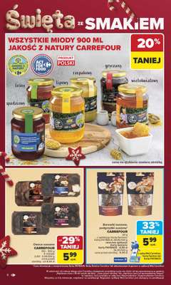 Carrefour - gazetka promocyjna Gazetka Carrefour od poniedziałku od poniedziałku 24.11 do soboty 29.11 - strona 6
