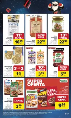Carrefour - gazetka promocyjna Gazetka Carrefour od poniedziałku od poniedziałku 24.11 do soboty 29.11 - strona 27