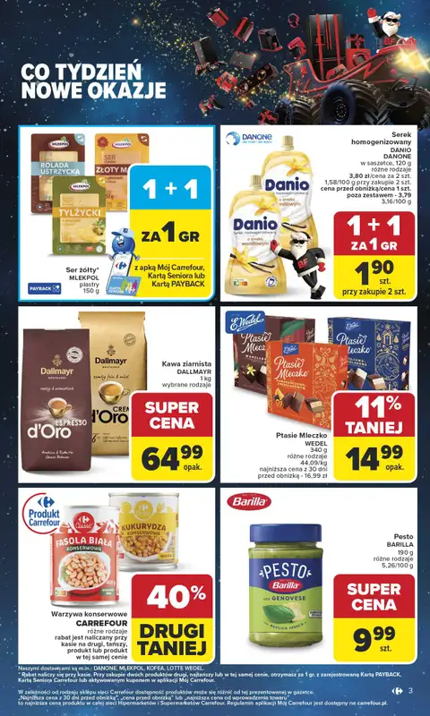 Carrefour - gazetka promocyjna Gazetka Carrefour od poniedziałku od poniedziałku 24.11 do soboty 29.11 - strona 3
