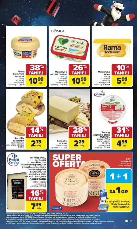 Carrefour - gazetka promocyjna Gazetka Carrefour od poniedziałku od poniedziałku 24.11 do soboty 29.11 - strona 17