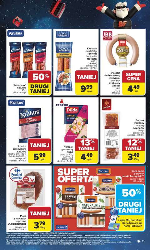 Carrefour Market - gazetka promocyjna Gazetka Carrefour Market od poniedziałku od poniedziałku 24.11 do soboty 29.11 - strona 13