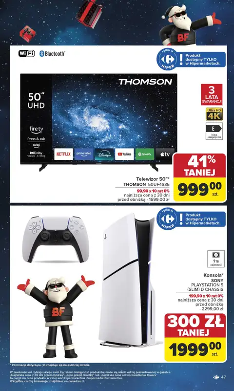 Carrefour Market - gazetka promocyjna Gazetka Carrefour Market od poniedziałku od poniedziałku 24.11 do soboty 29.11 - strona 47