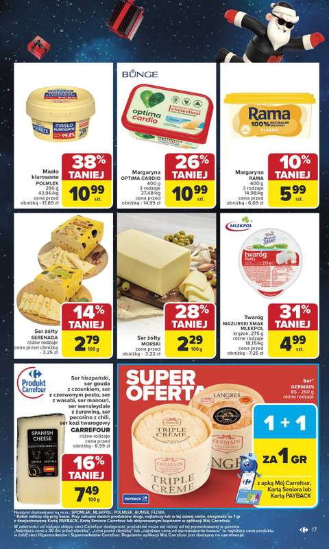 Carrefour Market - gazetka promocyjna Gazetka Carrefour Market od poniedziałku od poniedziałku 24.11 do soboty 29.11 - strona 17