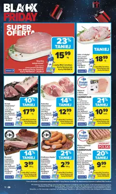 Carrefour Market - gazetka promocyjna Gazetka Carrefour Market od poniedziałku od poniedziałku 24.11 do soboty 29.11 - strona 10