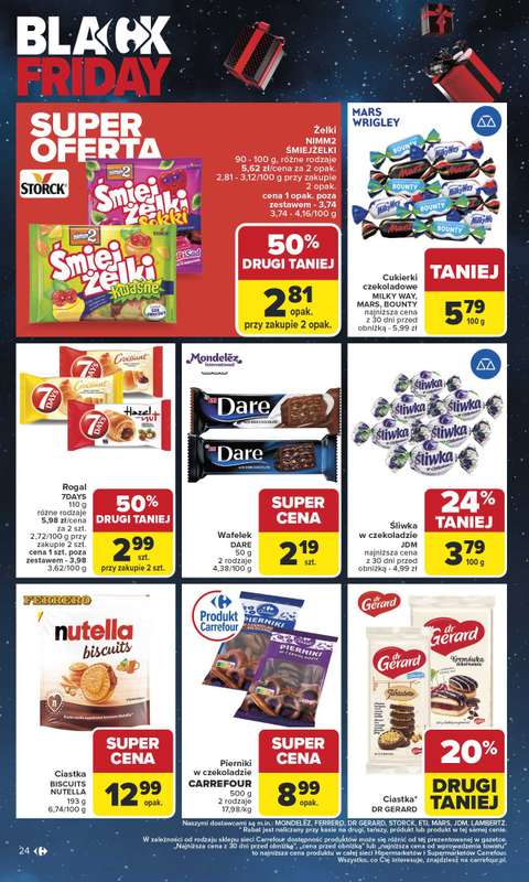 Carrefour Market - gazetka promocyjna Gazetka Carrefour Market od poniedziałku  do soboty 29.11 - strona 24