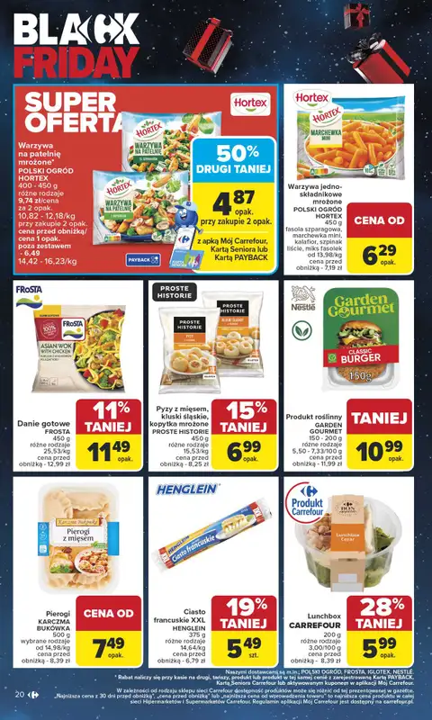 Carrefour Market - gazetka promocyjna Gazetka Carrefour Market od poniedziałku od poniedziałku 24.11 do soboty 29.11 - strona 20