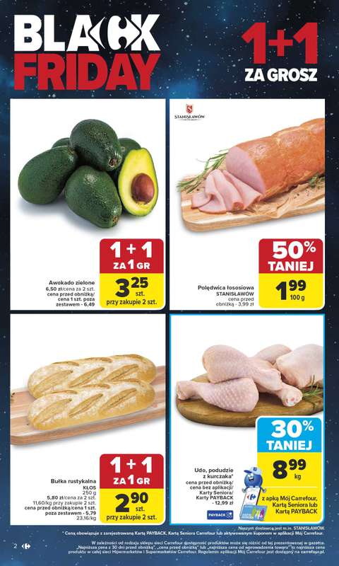 Carrefour Market - gazetka promocyjna Gazetka Carrefour Market od poniedziałku od poniedziałku 24.11 do soboty 29.11 - strona 2