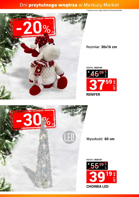 Merkury Market - gazetka promocyjna Dni przytulnego wnętrzna od soboty 22.11 do niedzieli 30.11 - strona 29