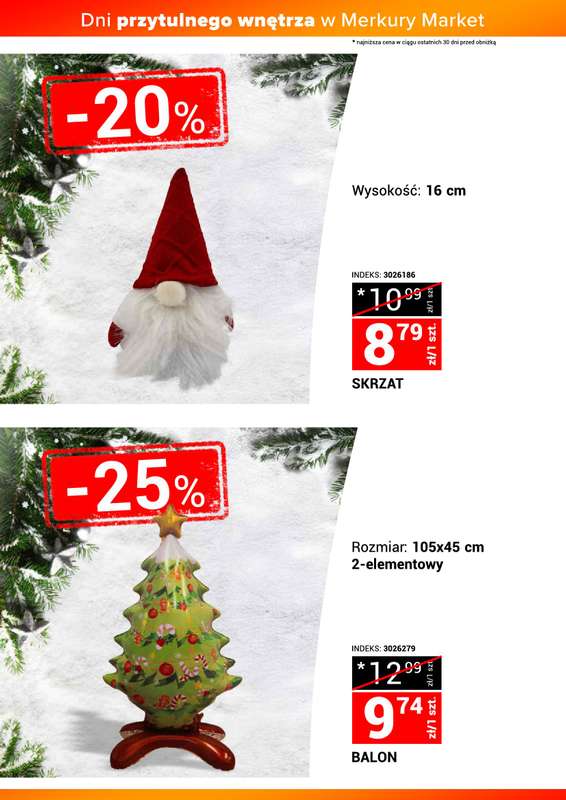 Merkury Market - gazetka promocyjna Dni przytulnego wnętrzna od soboty 22.11 do niedzieli 30.11 - strona 25