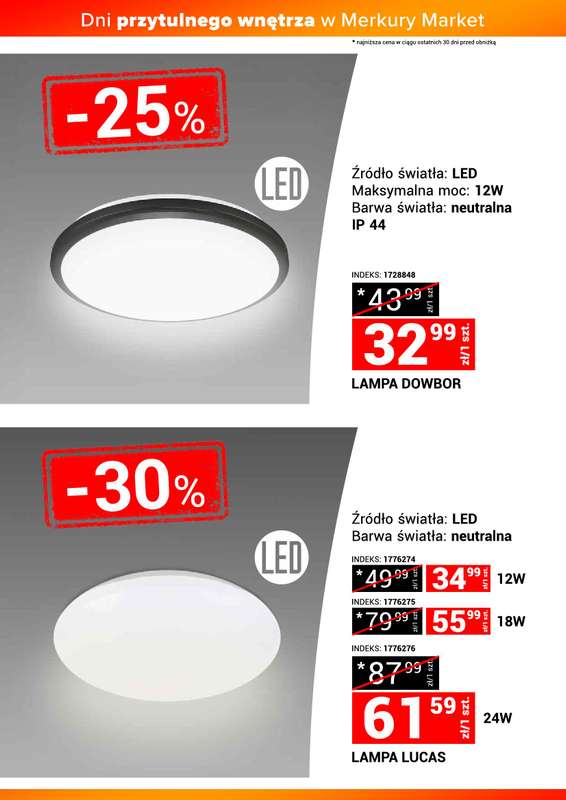 Merkury Market - gazetka promocyjna Dni przytulnego wnętrzna od soboty 22.11 do niedzieli 30.11 - strona 2