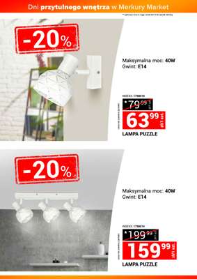 Merkury Market - gazetka promocyjna Dni przytulnego wnętrzna od soboty 22.11 do niedzieli 30.11 - strona 6