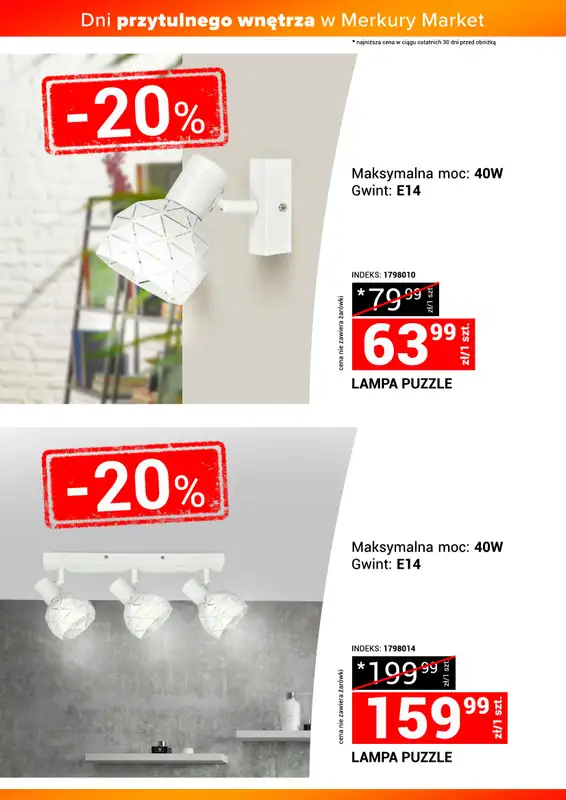 Merkury Market - gazetka promocyjna Dni przytulnego wnętrzna od soboty 22.11 do niedzieli 30.11 - strona 6