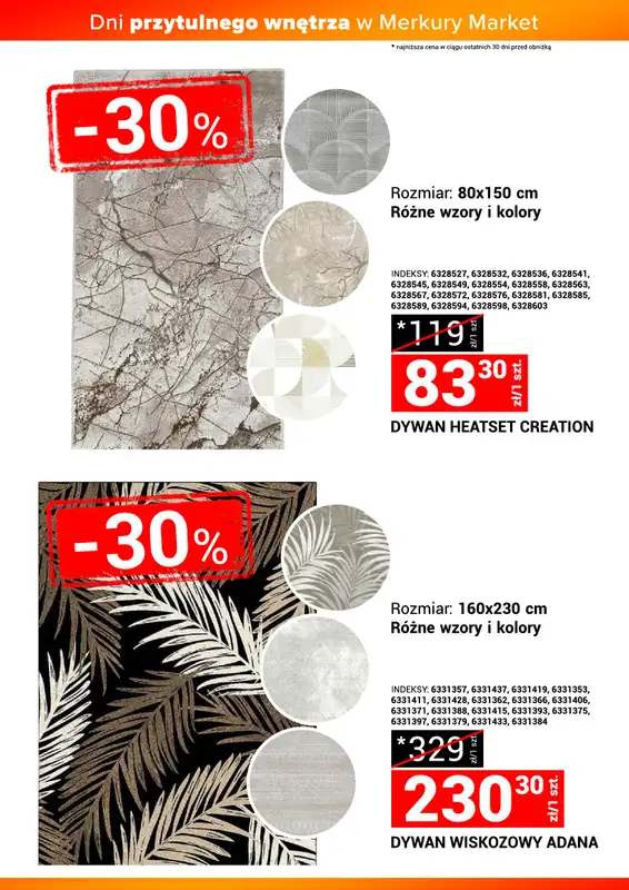 Merkury Market - gazetka promocyjna Dni przytulnego wnętrzna od soboty 22.11 do niedzieli 30.11 - strona 14