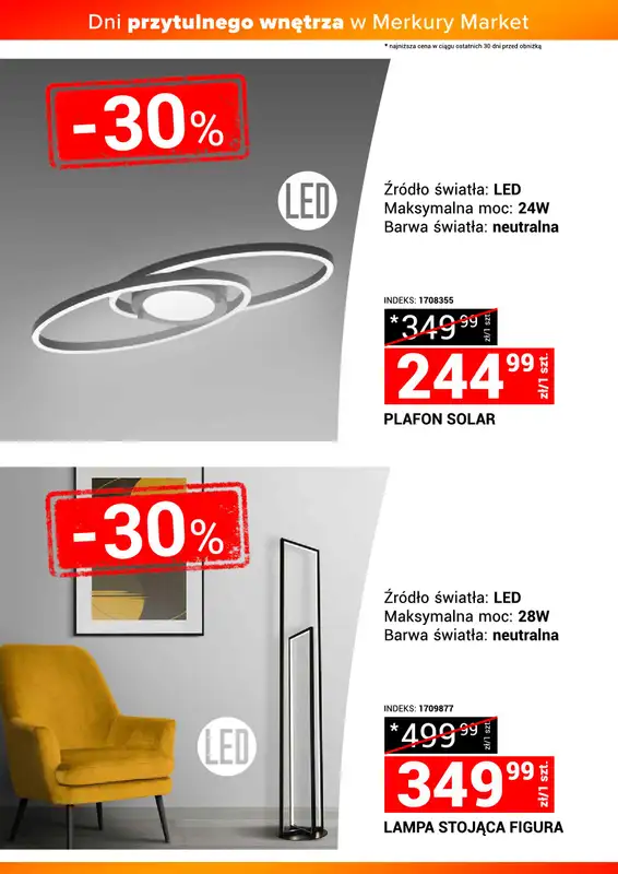 Merkury Market - gazetka promocyjna Dni przytulnego wnętrzna od soboty 22.11 do niedzieli 30.11 - strona 3