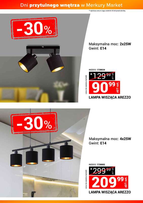 Merkury Market - gazetka promocyjna Dni przytulnego wnętrzna od soboty 22.11 do niedzieli 30.11 - strona 5